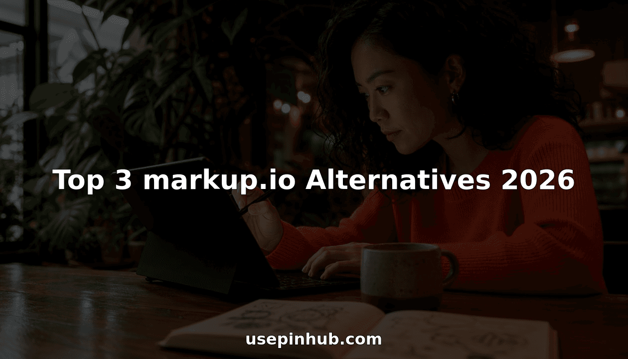Top 3 markup.io Alternatives 2026